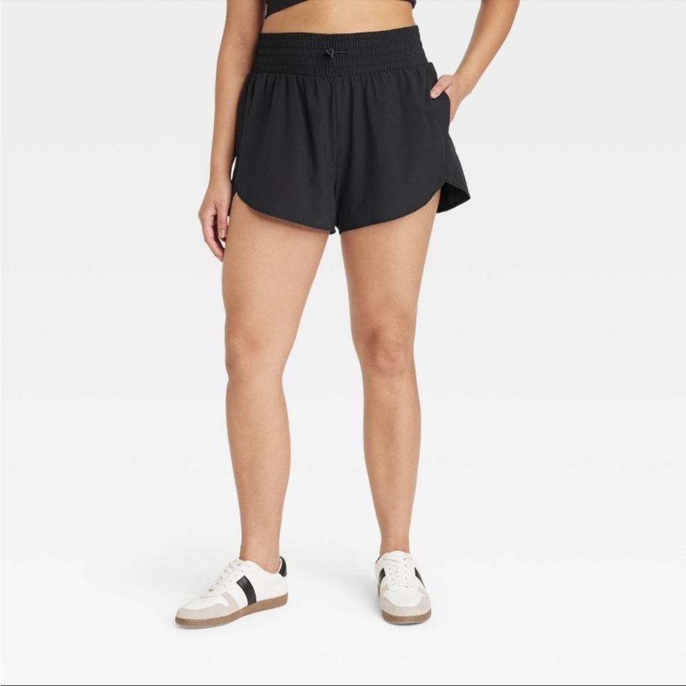 All in motion 3” Woven High Rise running shorts